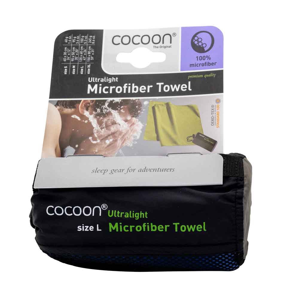 Cocoon Microfiber Towel Ultralight 120x60cm fjord blue Cocoon Microfiber Towel Ultralight 120x60cm fjord blue